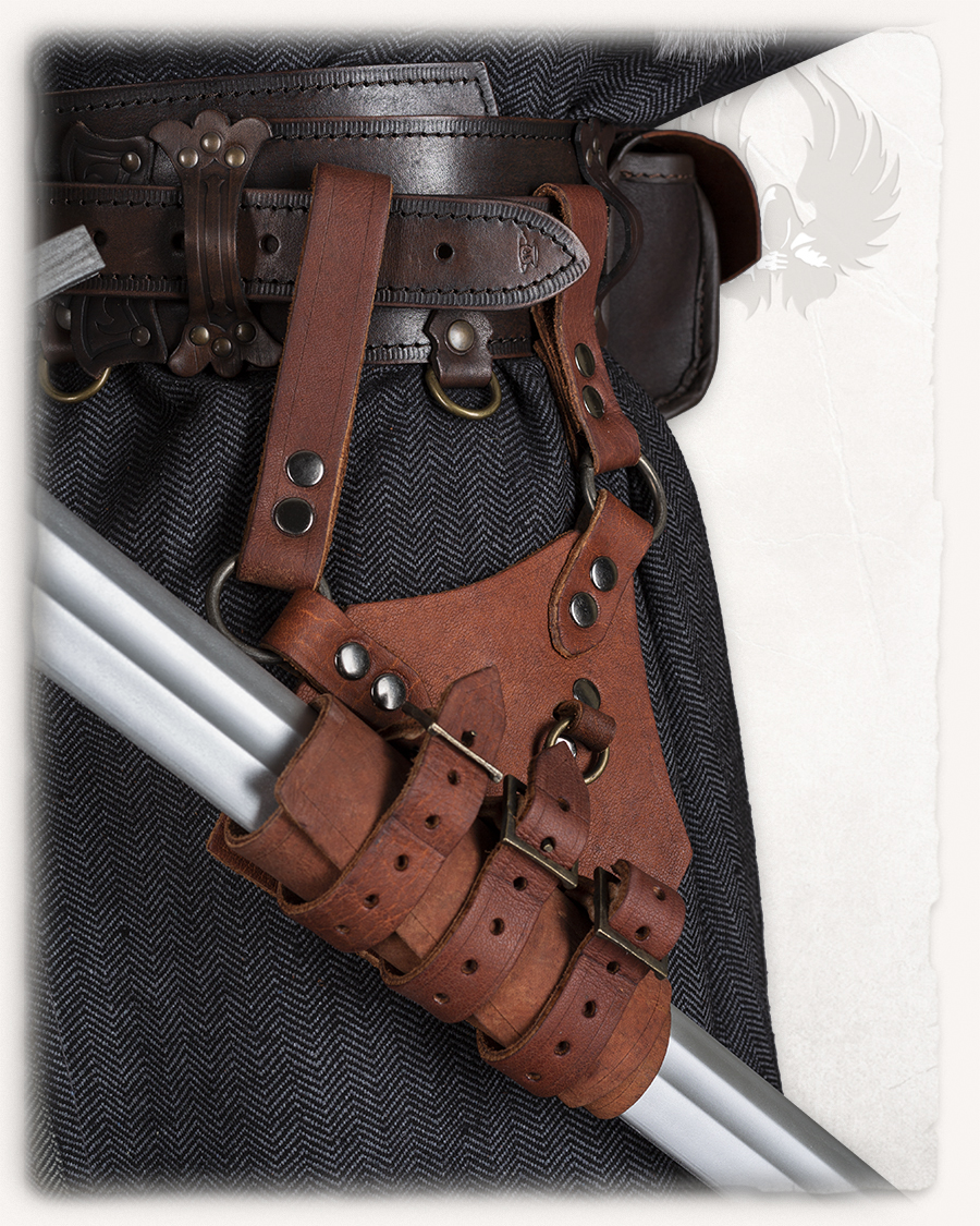 Geralt Schwerthalter schräg schwarz Linkshänder