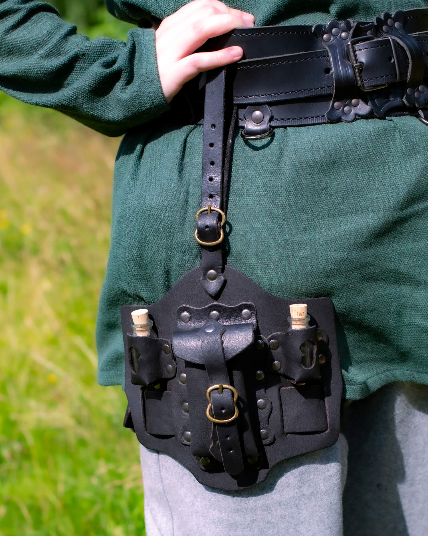 Trinity Holster mit Tasche braun