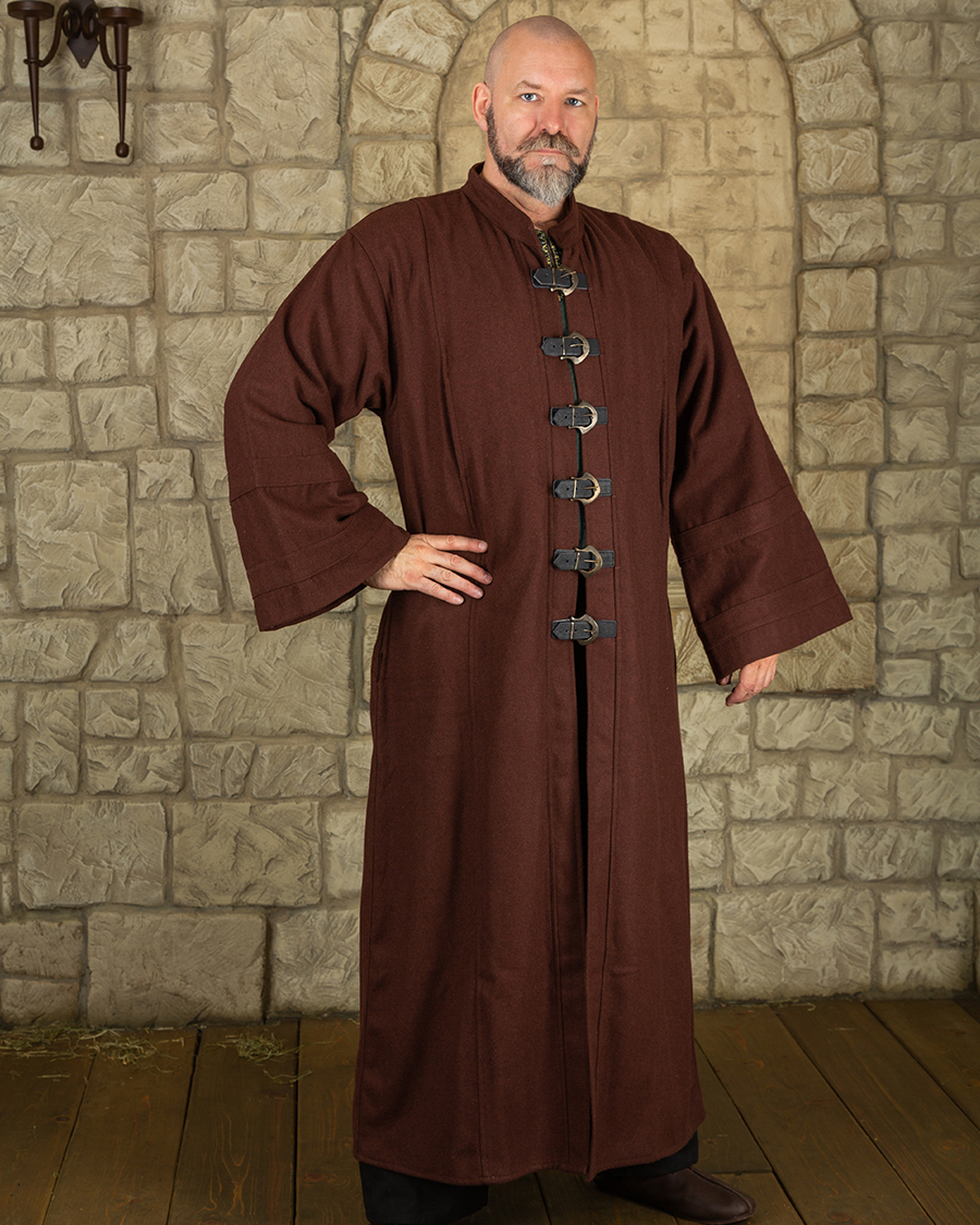 Oberon Robe Wolle braun 3XL