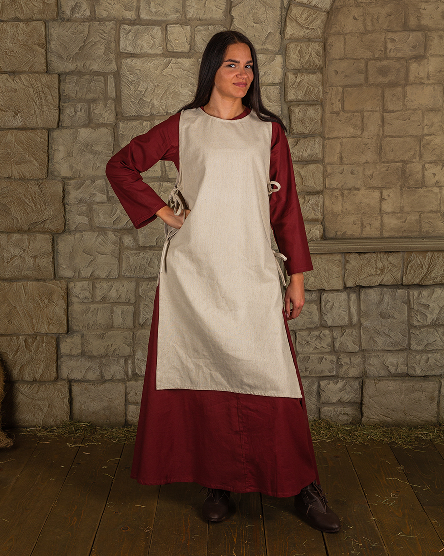 Ormhild Schürzenkleid Canvas natur L/XL