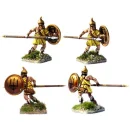 VXA005  Greek Unarmoured Hoplites and Archers