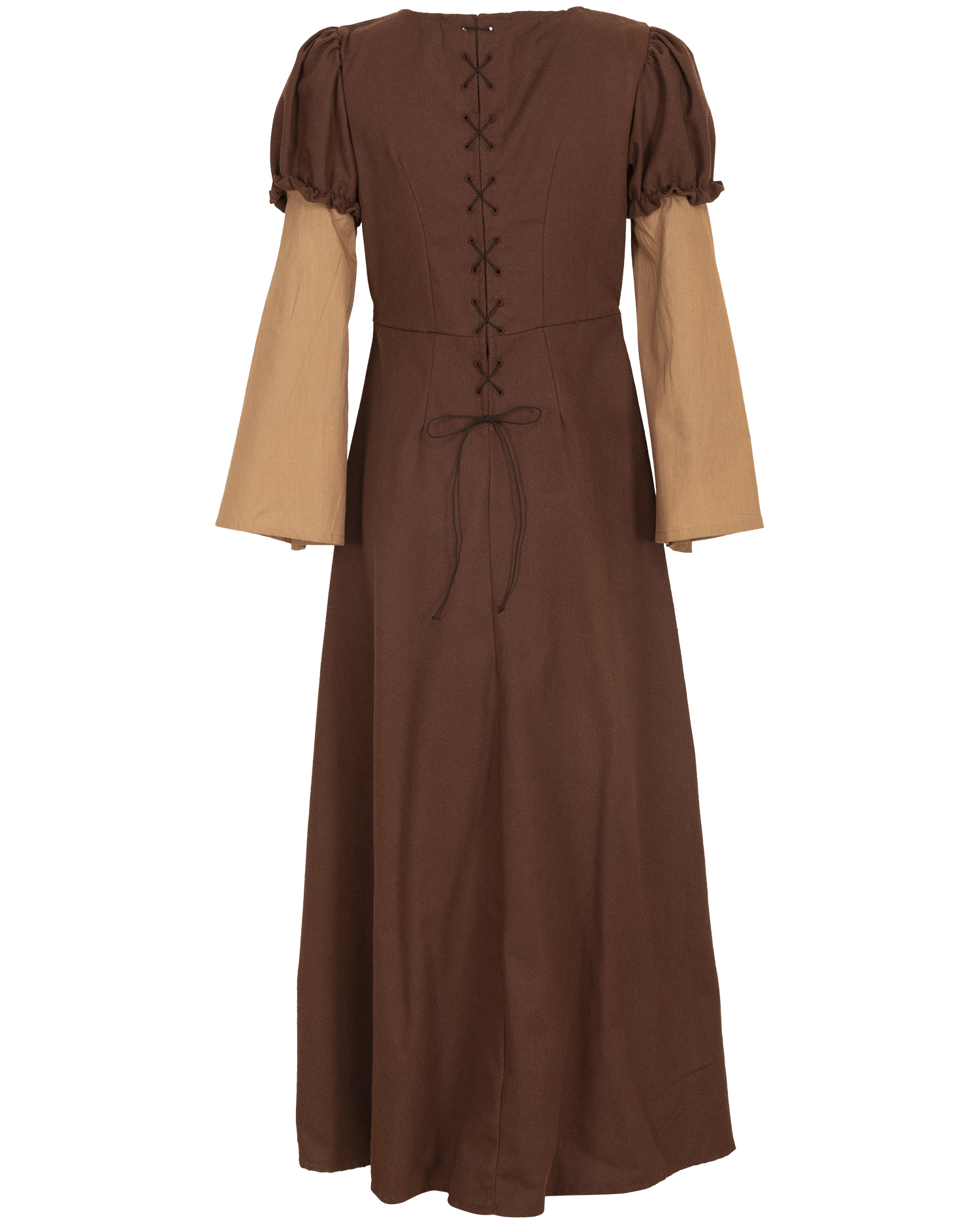 Loreley Kleid Canvas bordeaux/grau XL